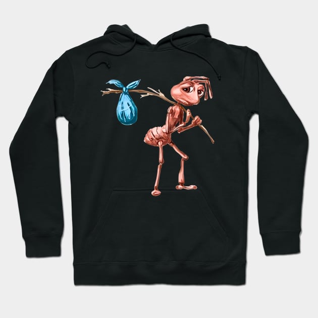 Sad Ant With Bindle Homeless Ant How It Feels To Ant Meme